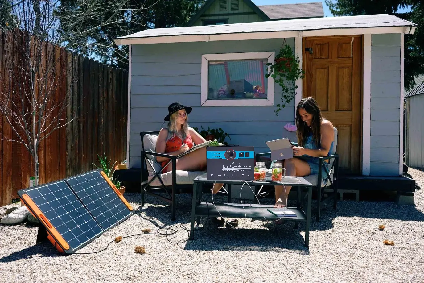 all in one solar generaotor for hom