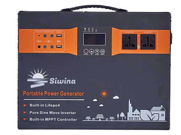 All in one portable solar system