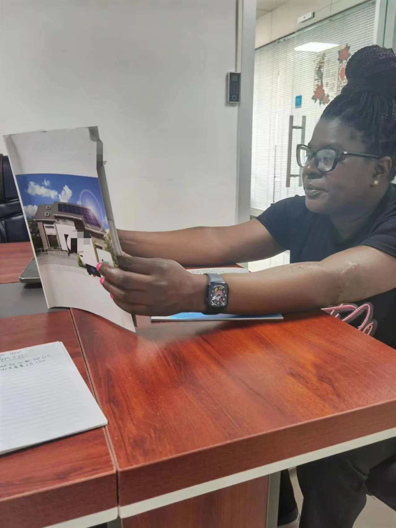 customer visit inverter factory