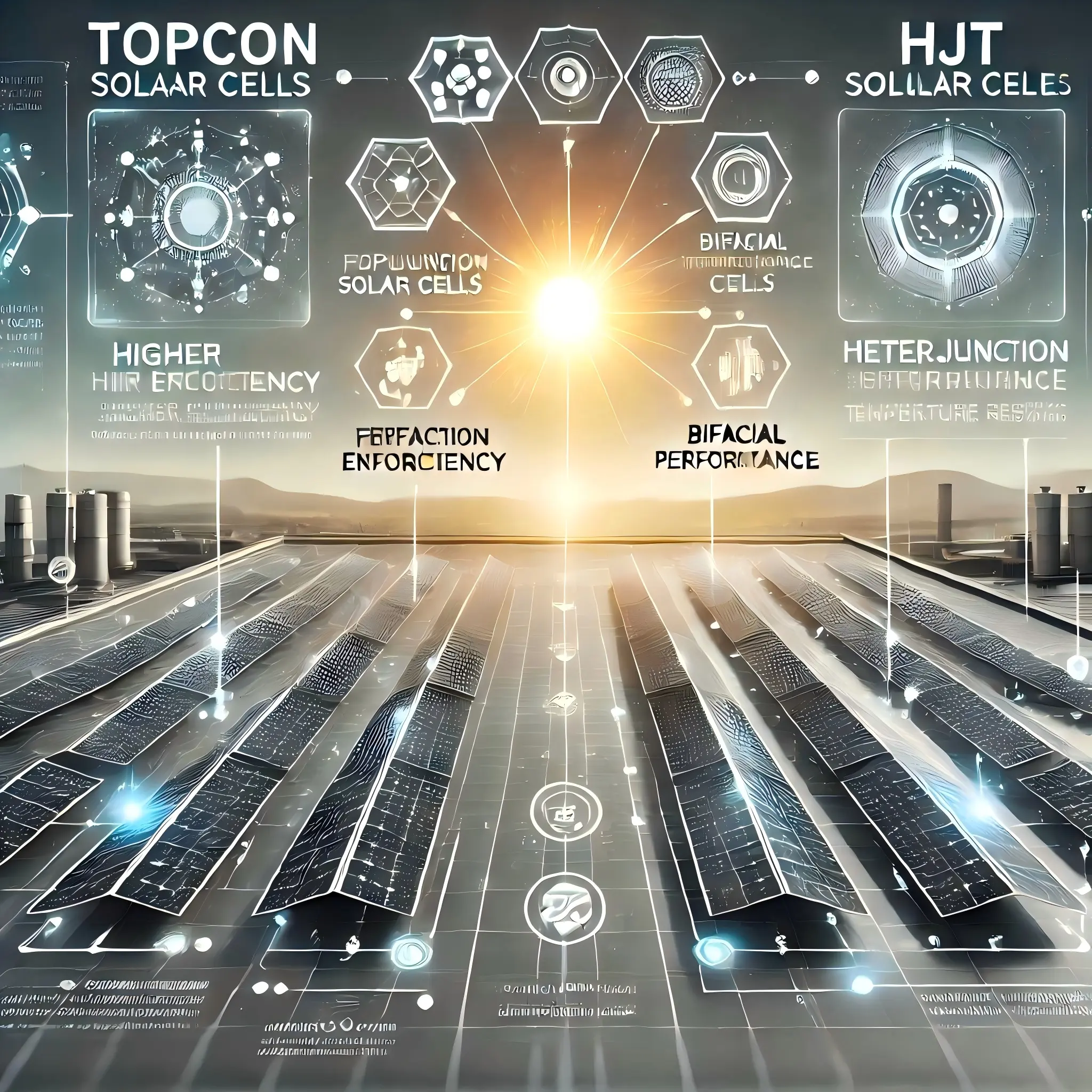 solar pv technology with topcon and hjt panels solar pv technology with topcon and hjt panels
